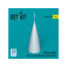 ResKit avion RSU32-0147 C&ocirc;ne de nez Mirage 2000C pour kit Kitty Hawk imprim&eacute; en 3D 1/32