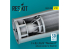 ResKit amelioration RSU32-0195 Tuyères d'échappement F-4E, J, F, G, S Phantom II pour maquette Revell impression 3D 1/32