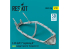 ResKit amelioration RSU32-0226 Canopy ouvert maquette Trumpeter F-35A/C Lightning II (impression 3D) 1/32