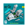 ResKit amelioration RSU32-0109 Cockpit tardif F-35A Lightning II &eacute;dition de base d&eacute;calcomanies 3D Kit Trumpeter 1/32