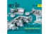 ResKit amelioration RSU32-0169 Cockpit OV-10D Bronco basic décalco 3D trains atteri puits roues lestées kit Kitty Hawk 1/32