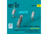ResKit amelioration RSU32-0170 Cockpit OV-10D Bronco édition détaillée train atterrissage puits roues lestées kit Kitty 1/32