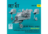 ResKit amelioration RSU32-0170 Cockpit OV-10D Bronco édition détaillée train atterrissage puits roues lestées kit Kitty 1/32