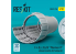 ResKit amelioration RSU32-0196 Buses d'échappement pour F-4E, J, F, G, S Phantom II kit Tamiya imprimé en 3D 1/32