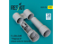 ResKit amelioration RSU32-0194 Buses d'échappement pour F-4B, C, D, N Phantom II kit Tamiya imprimé en 3D 1/32