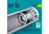 ResKit amelioration RSU32-0194 Buses d'échappement pour F-4B, C, D, N Phantom II kit Tamiya imprimé en 3D 1/32