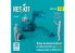 ResKit Figurine RSF32-0080 Chariot élévateur moderne MHU-83 D/E conducteur et aviateurs position chargement supérieure1/32