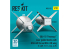 ResKit kit RS32-0521 Bombes guidées laser GBU-10 « Paveway I » avec dérive BSU-4/B et aile BSU-3/B, 2 pièces 1/32