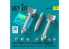 ResKit kit RS32-0564 Bombes à ogive EGBU-15 BLU-109 2 pièces, avec pod de liaison de données AN/AXQ-14 1 pièce 1/32
