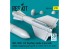 ResKit kit RS32-0540 GBU-15V1, 2/B "Big Wing" bombes 2 pièces avec pod de liaison de données AN/AXQ-14 1/32