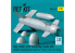 ResKit kit RS32-0539 Bombes GBU-15V21, 22/B «&nbsp;Small Wing&nbsp;» 2 pièces avec pod de liaison de données AN/AXQ-14 1 1/32
