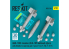 ResKit kit RS32-0544 Missiles AGM-130C 2 ogives BLU-109 avec nacelle de liaison de données AN/AXQ-14 1/32