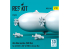 ResKit kit RS32-0545 Bombes AN-M64 6 pièces 500 lbs pour tous les USAF et RAF WWII guerre de Corée 1/32