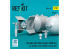 ResKit kit RS32-0547 Bombes AN-M65 AN-M59 2 pièces 1000 lbs pour tous les USAF et RAF 1/32