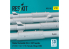 ResKit kit RS32-0507 Bombes Matra Durandal BLU-107 4 pièces imprimées en 3D 1/32