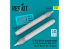 ResKit kit RS32-0558 Fusée air-sol S-25-O 2 pièces imprimées en 3D 1/32