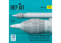ResKit kit RS32-0558 Fusée air-sol S-25-O 2 pièces imprimées en 3D 1/32