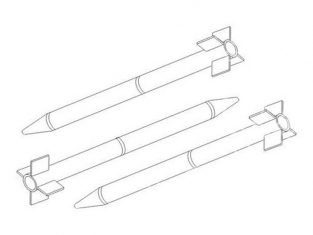 CMK kit amelioration 5079 ROQUETTES US HVAR 5 inch. (Tous kits) 1/32