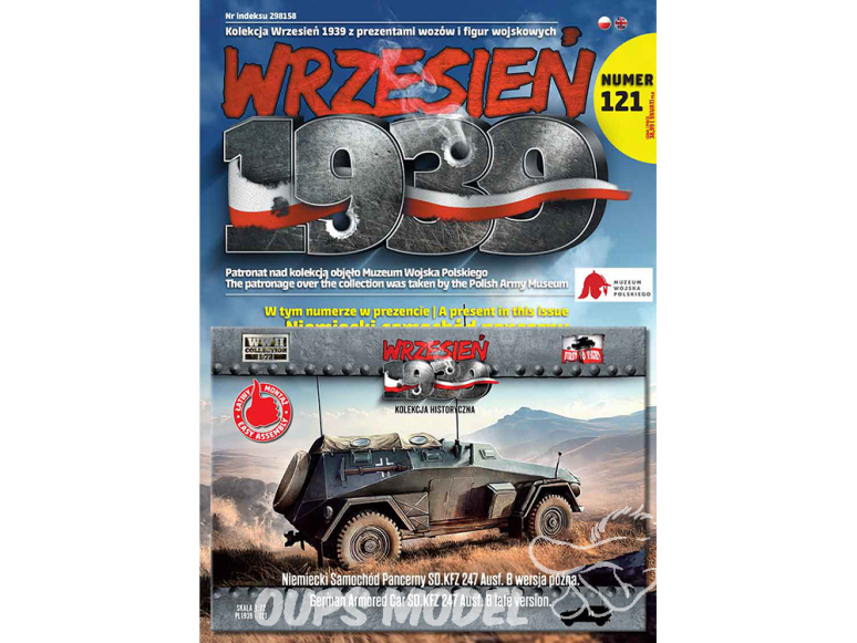 First to Fight maquette militaire pl121 Voiture blindée allemande Sd.Kfz 247 Ausf.B Version tardive B 1/72