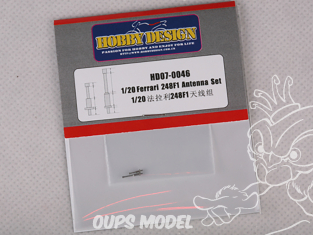 Hobby Design amélioration HD07-0046 Set Antenne Ferrari 248 F1 1/20
