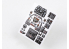 Red Fox Studio Tableaux de bord 3D avion RFQS-32167 P-51K Mustang SWS 1/32