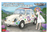Hasegawa maquette voiture 52448 Subaru 360 Deluxe Claire Frost avec figurine 1/24