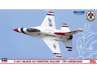 Hasegawa maquette avion 02495 F-16C Block 52 Fighting Falcon Thunderbirds&nbsp;1/72