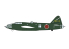 HASEGAWA maquette avion 02493 Avion d'attaque terrestre Mitsubishi G4M2A Type 1 modèle 24, 752e groupe aérien 1/72