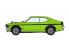 Hasegawa maquette voiture 20762 Mitsubishi Colt Galant GTO-MR Aero Custom 1/24