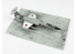 Red Fox Studio base 3D RFSDB-72009 Base rectangulaire Béton Type 1 250x160mm 1/72