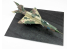 Red Fox Studio base 3D RFSDB-48017 Base rectangulaire asphalte Type 3 300x230mm 1/48