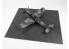 Red Fox Studio base 3D RFSDB-35003 Base rectangulaire asphalte Type 5 380x320mm 1/35