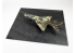 Red Fox Studio base 3D RFSDB-48018 Base rectangulaire asphalte Type 4 380x320mm 1/48