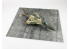 Red Fox Studio base 3D RFSDB-48016 Base rectangulaire béton carrés Type 4 380x320mm 1/48