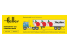 Heller maquette camion 56793 STARTER KIT Kenworth K-123 Cabover Truck inclus peintures principale colle et pinceau 1/43