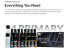 Kaleido Colorworks peinture acrylique 48689 Set de 24 couleurs primaires 24 x 20ml