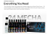 Kaleido Colorworks peinture acrylique 48696 Set de 24 couleurs Mecha 24 x 20ml