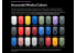 Kaleido Colorworks peinture acrylique 48696 Set de 24 couleurs Mecha 24 x 20ml