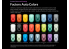 Kaleido Colorworks peinture acrylique 48702 Set de 24 couleurs Auto 24 x 20ml