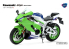 MENG MT-007S Kawasaki Ninja ZX-10R Pré coloré edition 1/9