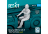 ResKit Figurine RSF72-0084 Pilote pour tracteur de pont MD-3A, B, C, T Scène 2 1pièce imprimée en 3D 1/72