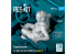 ResKit Figurine RSF72-0065 Pilote femme de tracteur de pont A/S32A-49 Scène 1 1pièce imprimée en 3D 1/72