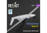 ResKit kit RSK16-0001 Drone de reconnaissance ukrainien &nbsp;Shark-D&nbsp;impression 3D 1/16