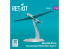 ResKit kit RSK16-0001 Drone de reconnaissance ukrainien &nbsp;Shark-D&nbsp;impression 3D 1/16