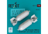 ResKit kit RS24-0015 Bombes MK.36 2 nités 1000 livres US Navy et la RAF WWII Impression 3D 1/24