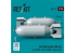 ResKit kit RS24-0012 Bombes AN-M64 6 pièces 500 lbs pour tous les USAF et RAF WWII guerre de Corée 1/24