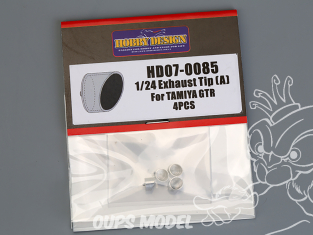 Hobby Design amélioration HD07-0085 Embouts d'echappement (A) Nissan GTR R35 Tamiya 1/24
