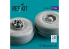 ResKit kit d'amelioration Avion RS144-0016 Jeu de roues 777-300 imprimées en 3D 1/144
