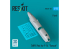 ResKit avion RSU72-0147 Nacelle TARPS pour F-14 « Tomcat » 1 pièce imprimée en 3D 1/72