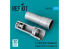 ResKit amelioration RSU72-0231 Tuyères d'échappement pour kit Hasegawa F-4B, ​​C, D, N Phantom II impression 3D 1/72